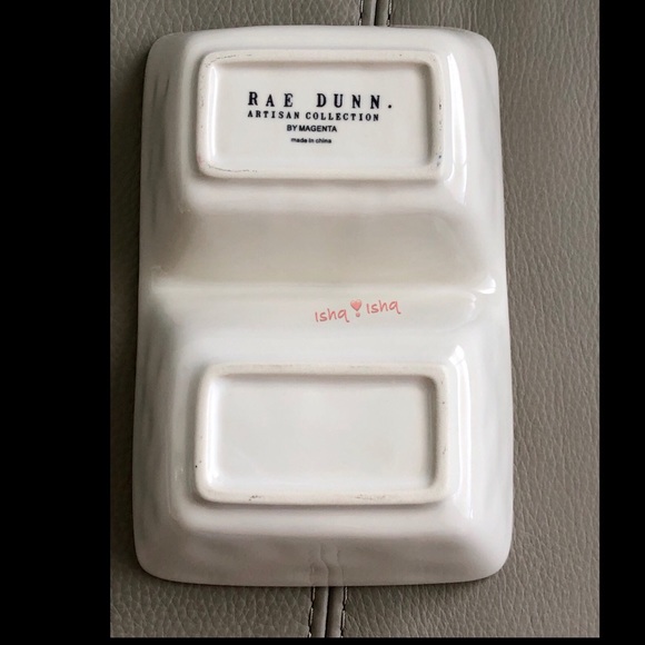 RAE DUNN Divided Hashtag# ! Tray Office Decor New - Picture 3 of 4